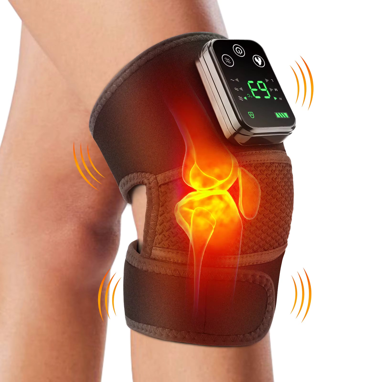 RecoverZone Heated Knee Massager